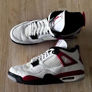 Red, White & Black Air Jordans